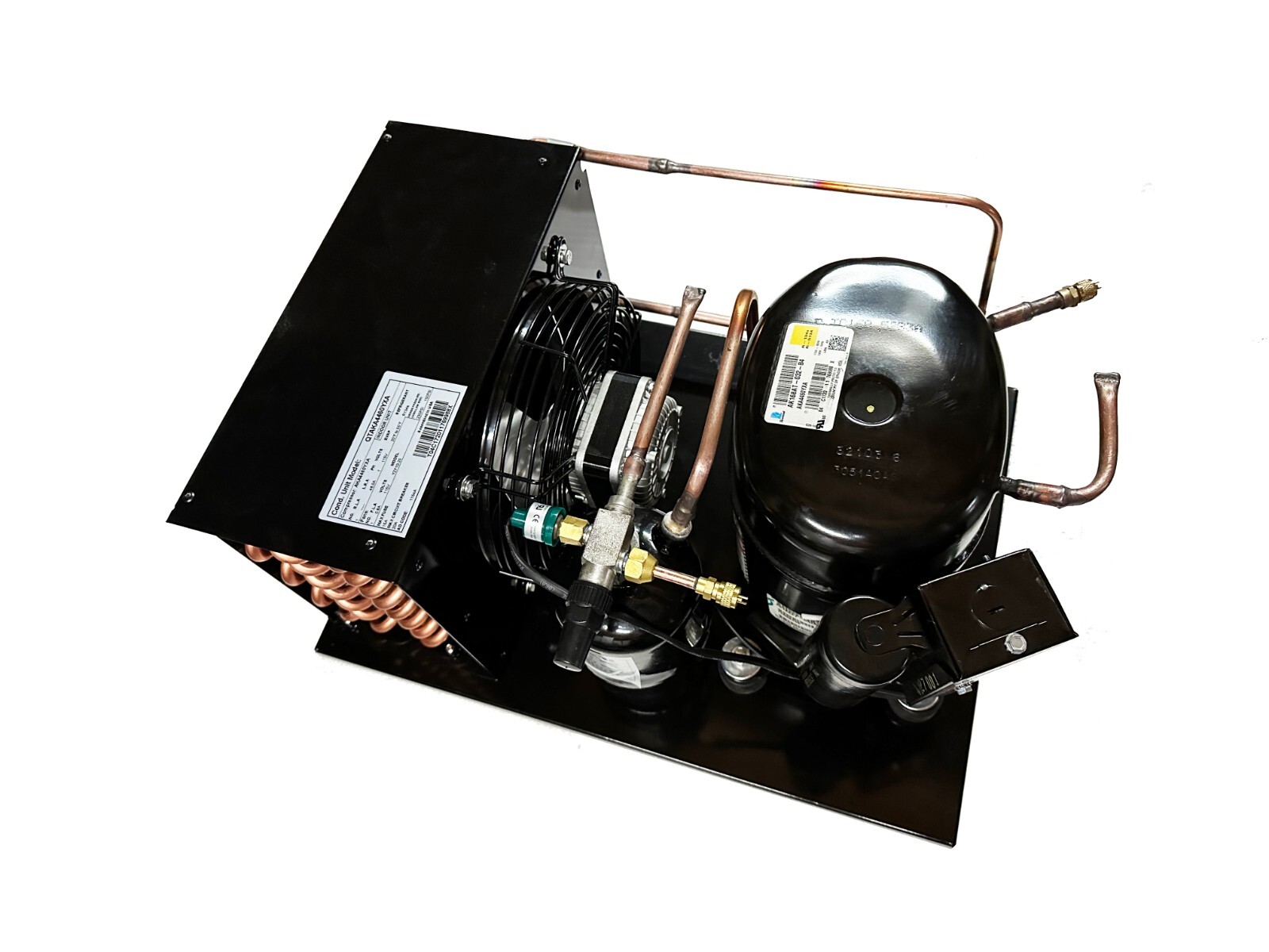 Outdoor Condensing Unit QT AKA4460YXA Unit 1/2HP, HBP R134a, 115V/1PH