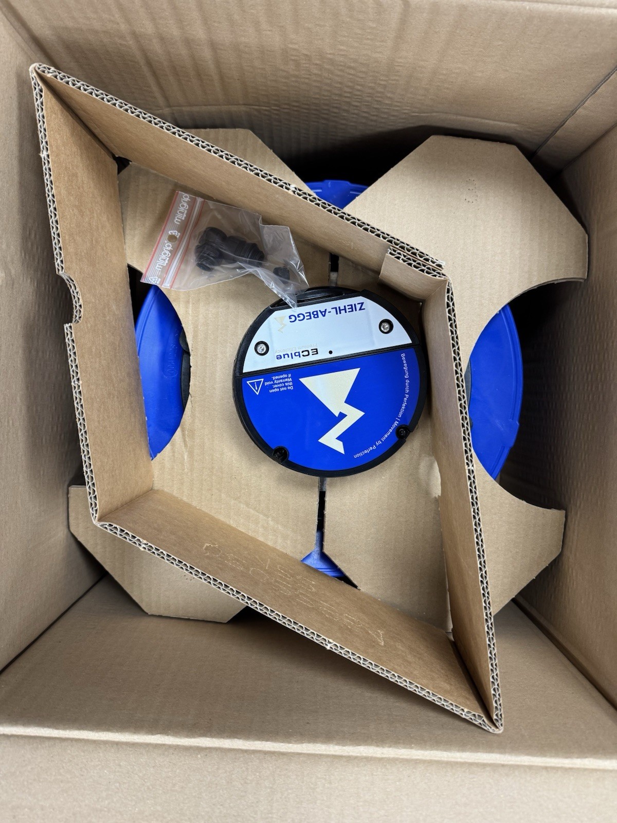 Ziehl-Abegg RH35V-6IK.BD.VR 200-277VAC 1680RPM Centrifugal Fan 2500 CFM