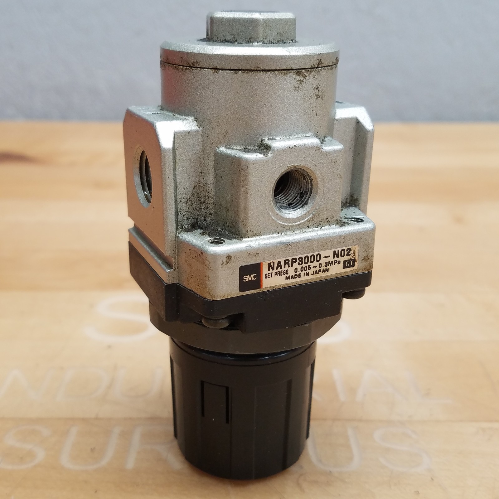SMC NARP3000-N02 Precision Regulator, 0.005-0.3 MPa Set Pressure, 1/4″ NPT