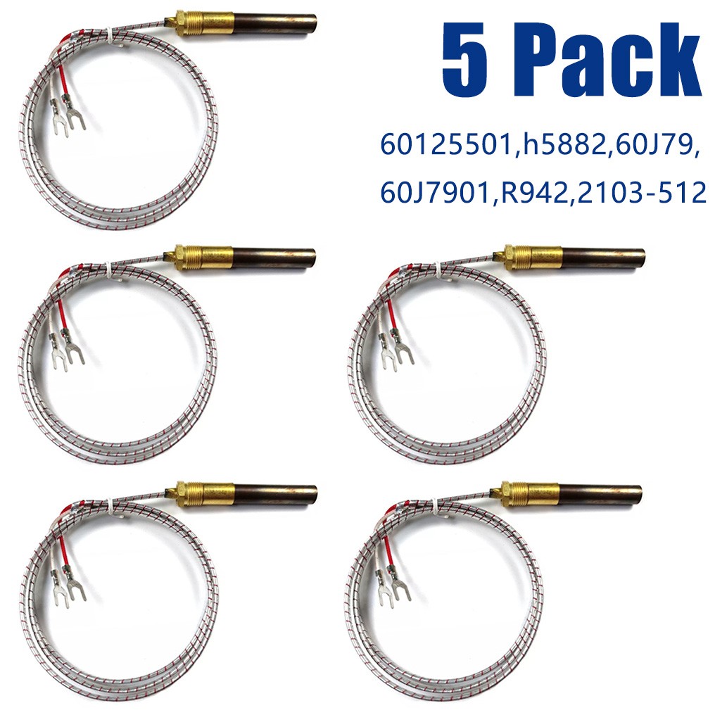 5*For Resideo 750MV 36″inch THERMOPILE PILOT Flame Detector Powerpile Q313A 1014