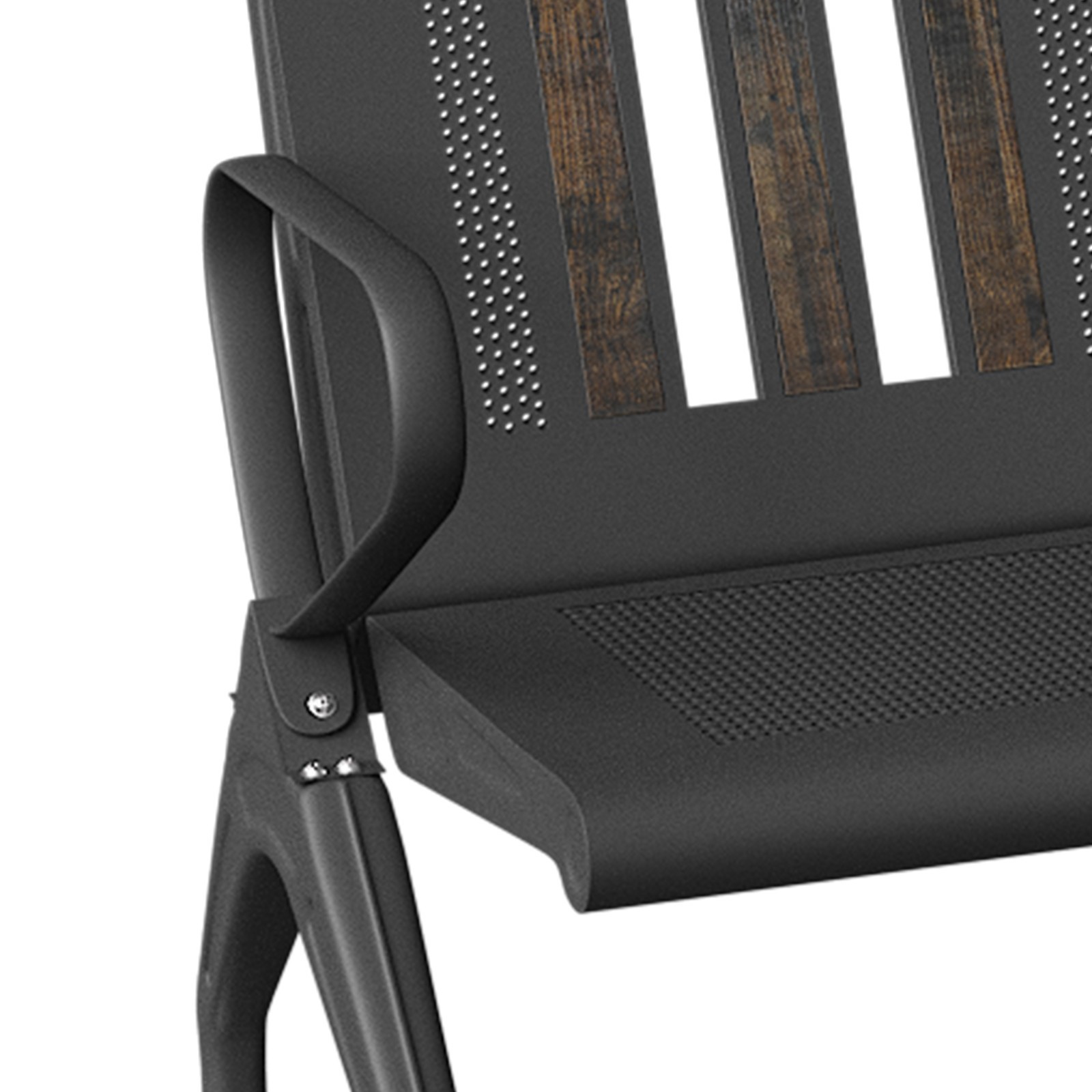Heavy Duty Airport Waiting Chair Clinic Bench Office Reception Room Salon Black