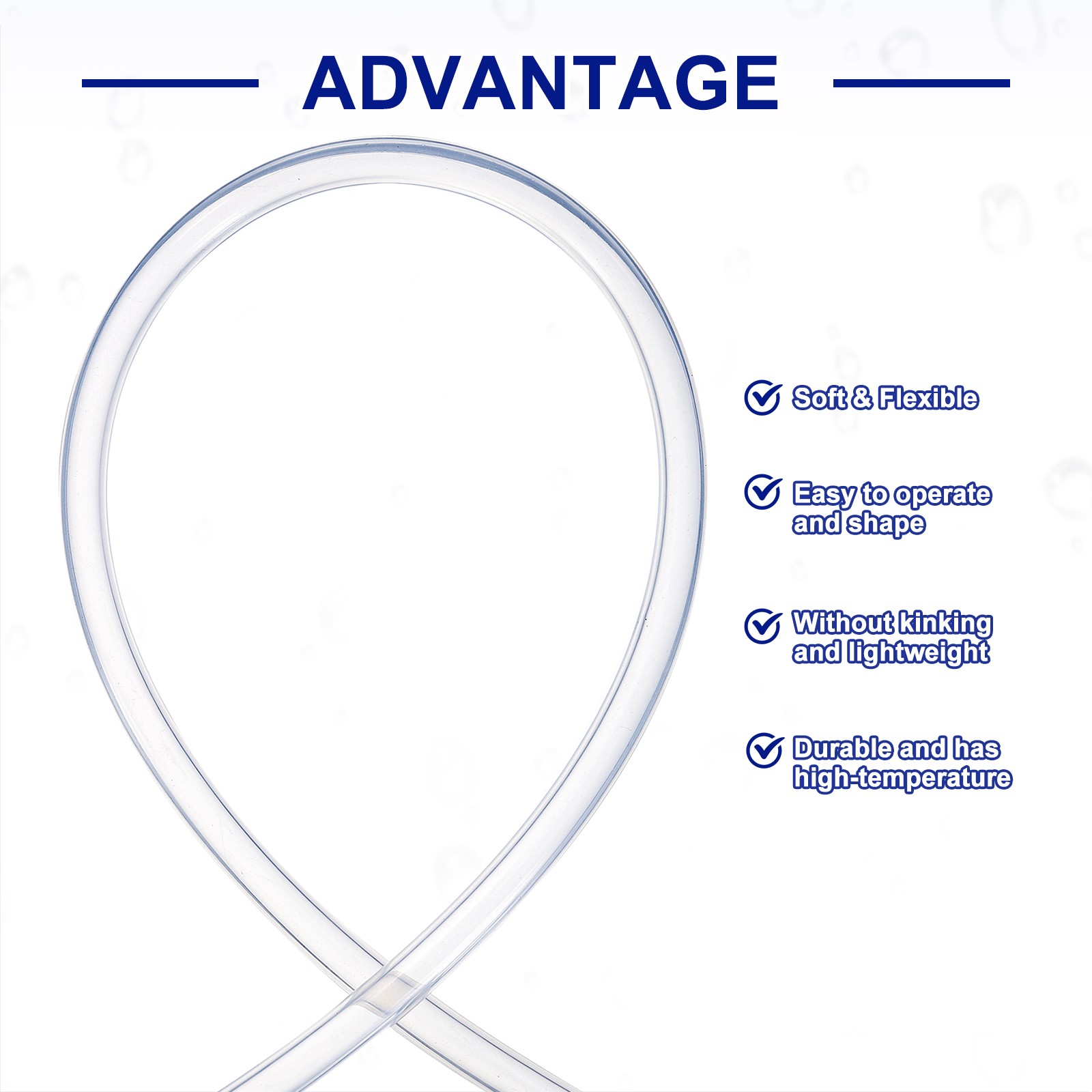 Silicone Tubing 2.5mm ID x 4mm OD 16.4Ft Long Flexible Pure Silicone Hoses