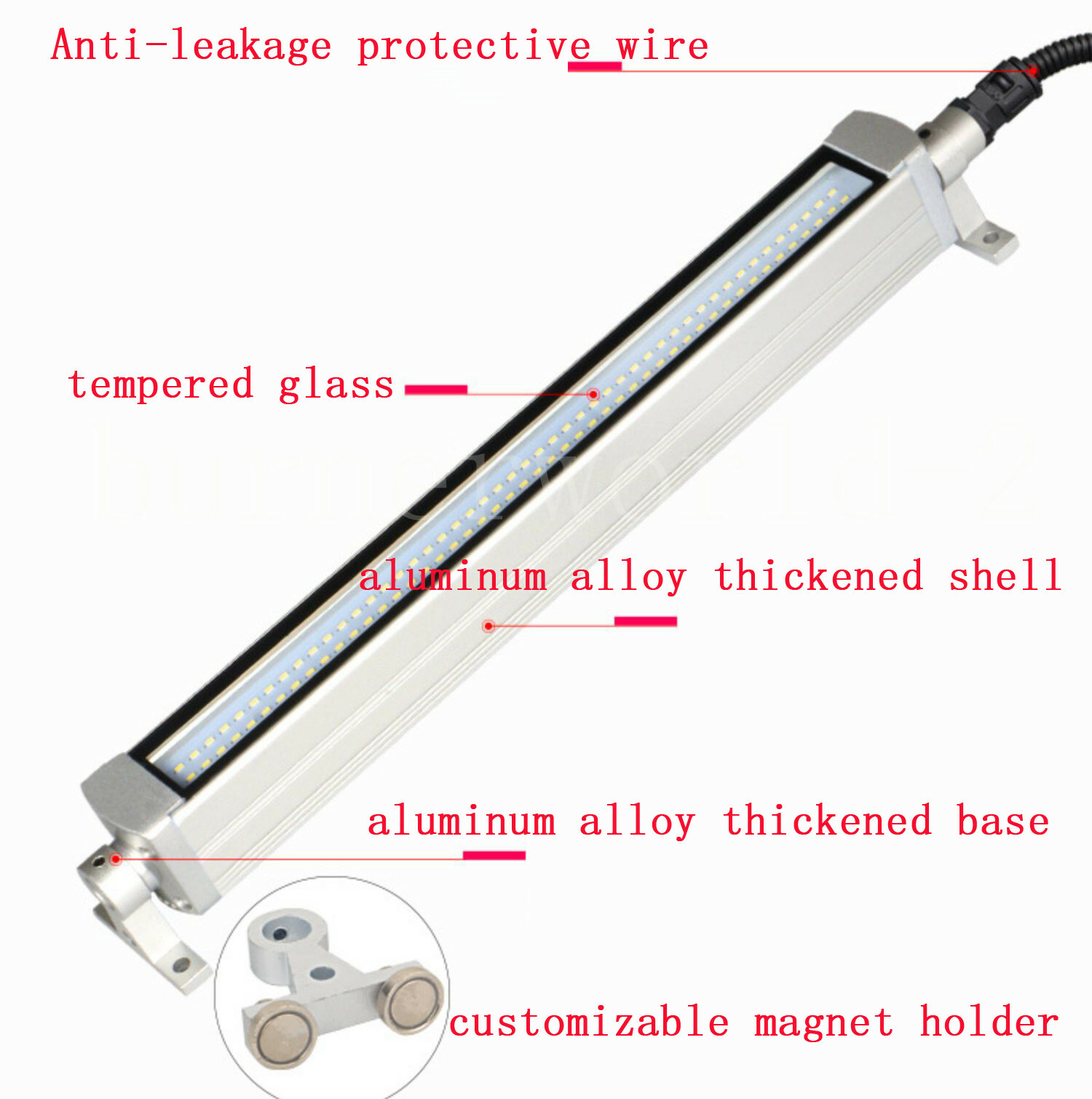 LED Milling CNC Machine Tool Light Explosion-proof Waterproof Oil-proof Workshop