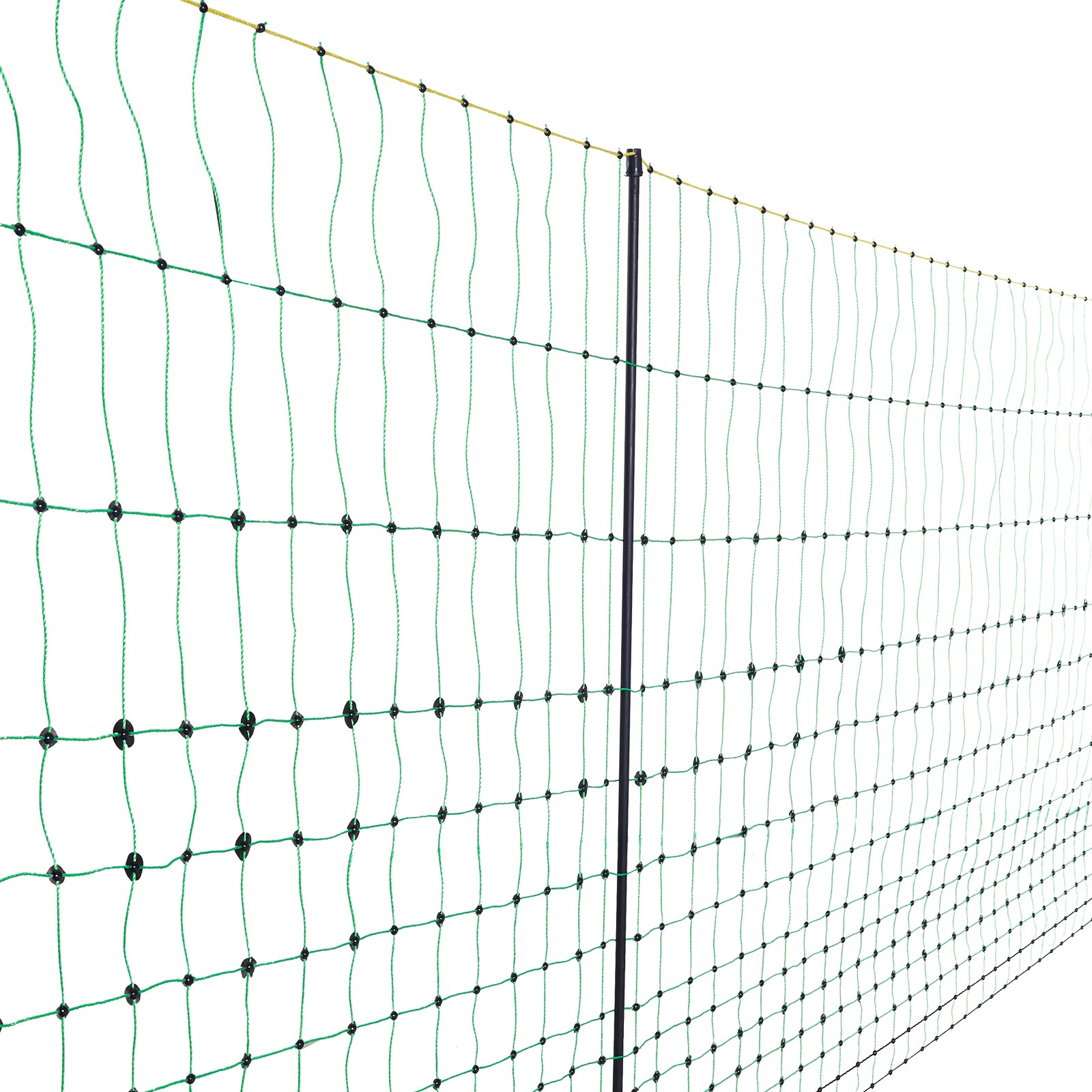 VEVOR Electric Netting Fence Kits Sheep Fencing 35.4″H x 164’L with Posts Spikes