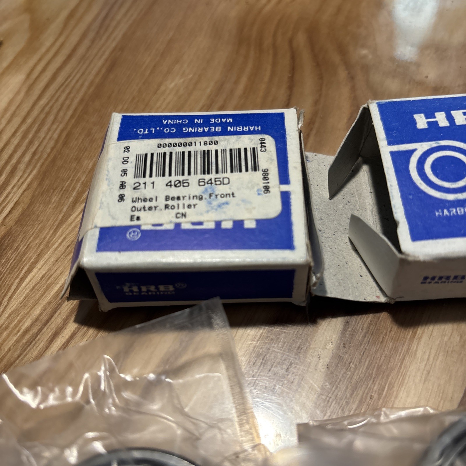 (2) LM11949 LM11910 Front Outer Roller Bearing
