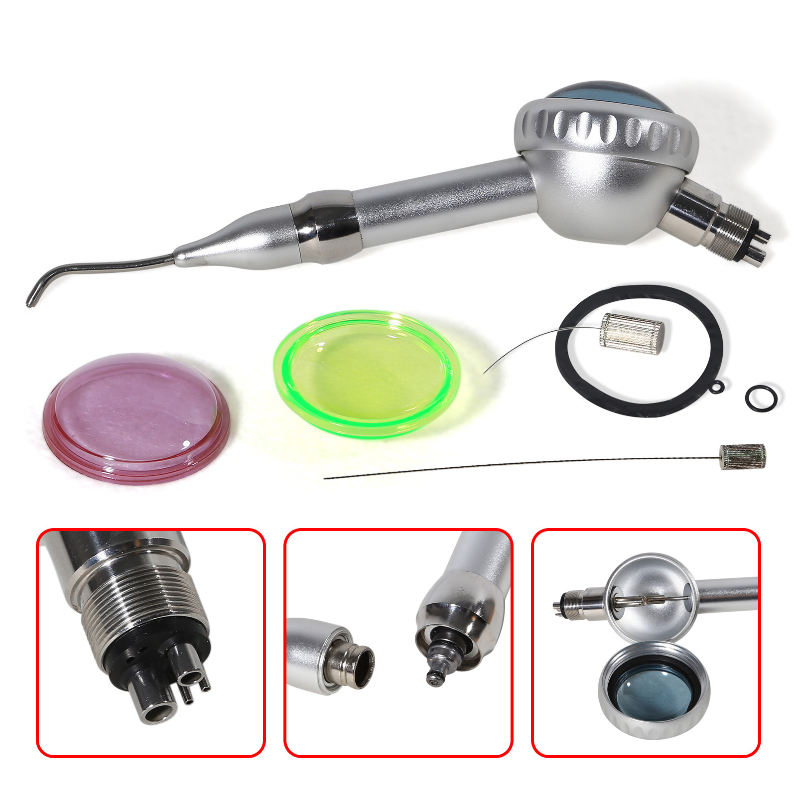 Dental Materials Air Prophy Sandblaster Use Sand Gun Air Polisher Odontologia 4H