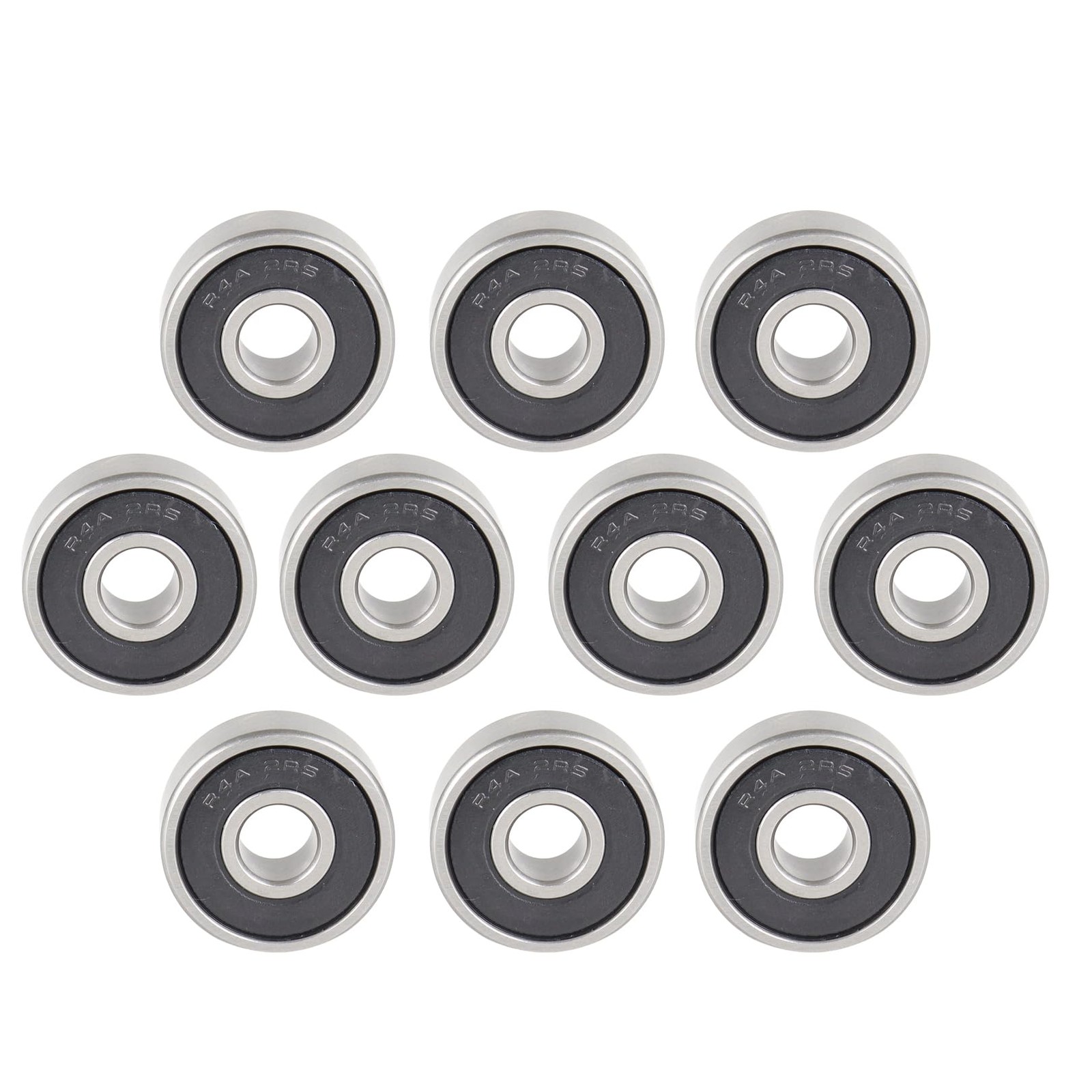 R4A2RS Miniature High Speed Bearing 1/4×3/4×9/32″ Double Rubber Seal 10 PCS