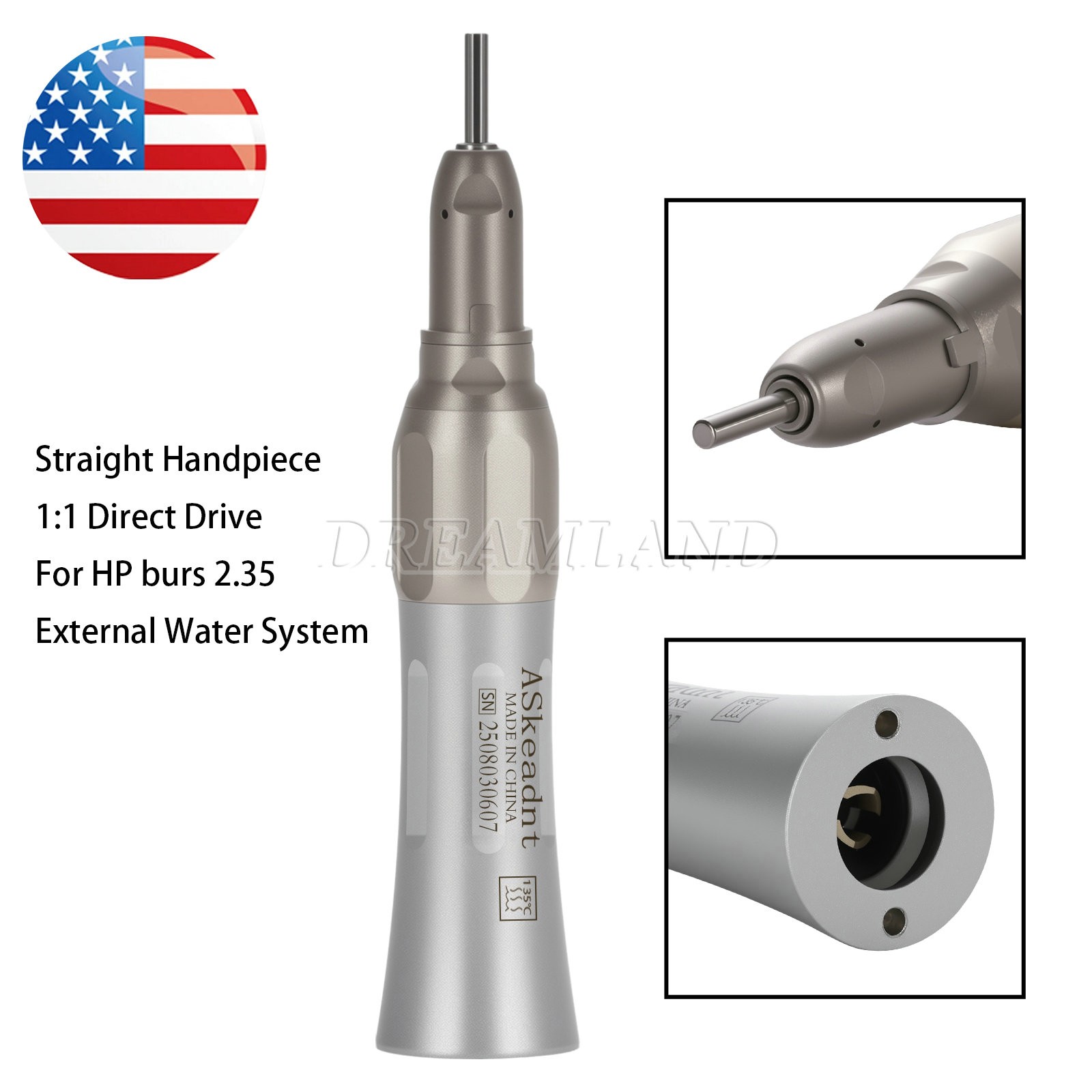 turbina LED pieza de mano alta baja velocidad 4/2HOLE High Low dental estilo NSK