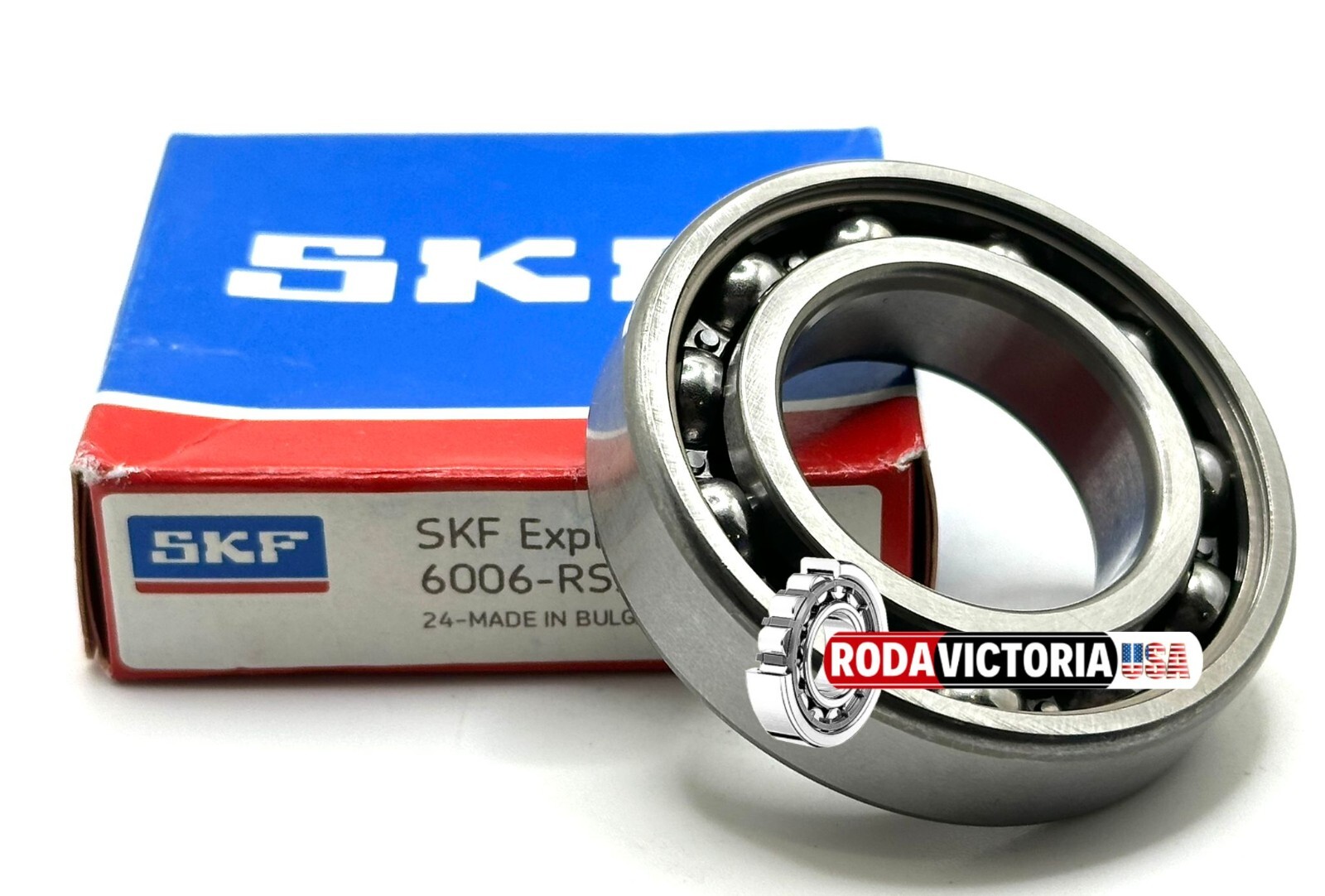 SKF 6006 RS1 C3 BALL BEARING, RUBBER SEALED ONE SIDE 30x55x13mm