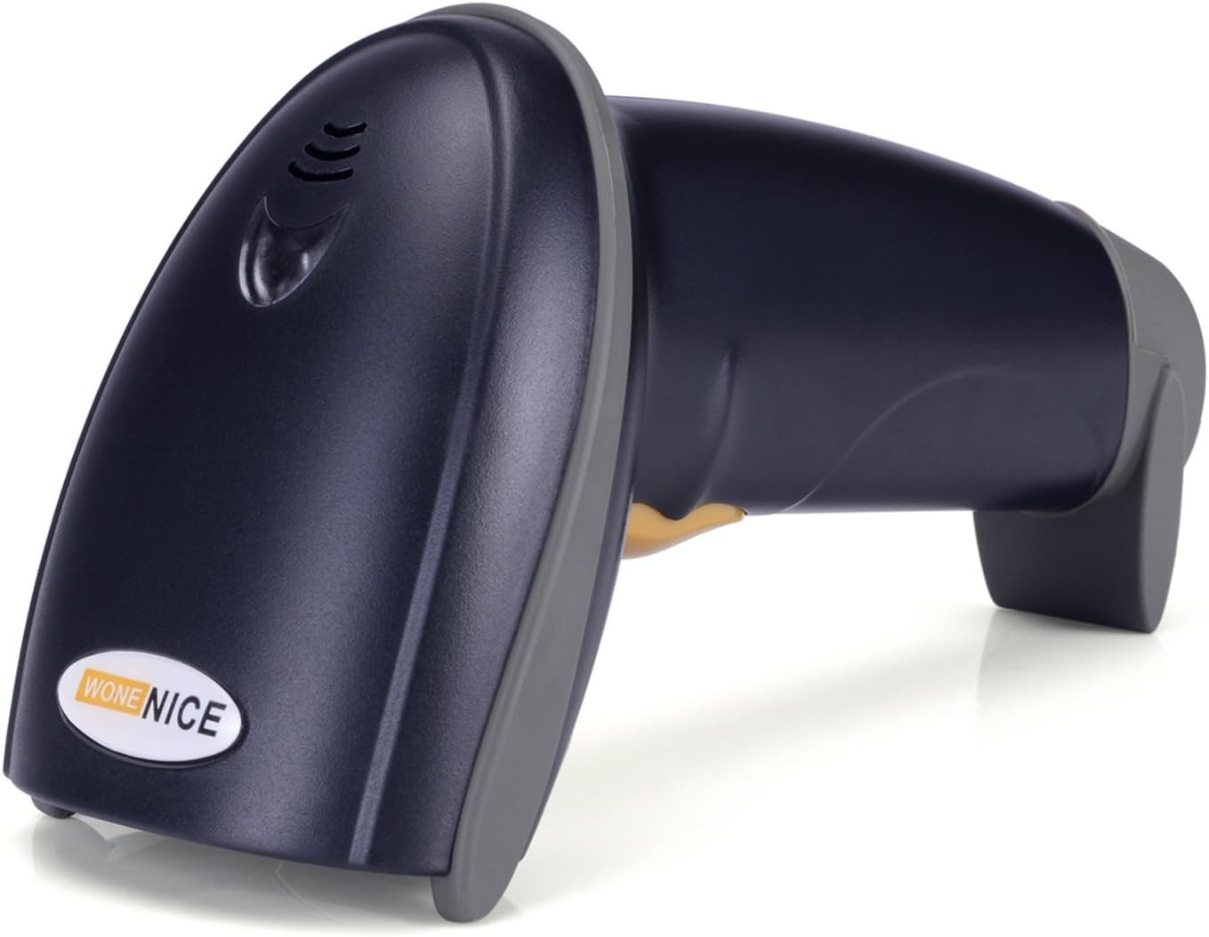 WoneNice USB Barcode Scanner Wired 1D Laser Reader Plug & Play