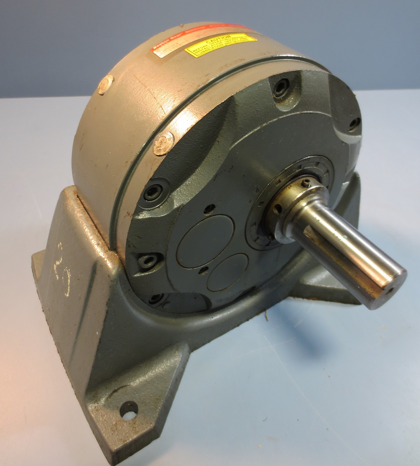 Boston Gear Reductor Ratiomotor Cat. No. 231D-20 Model 001 20:1 2.430 HP Reducer