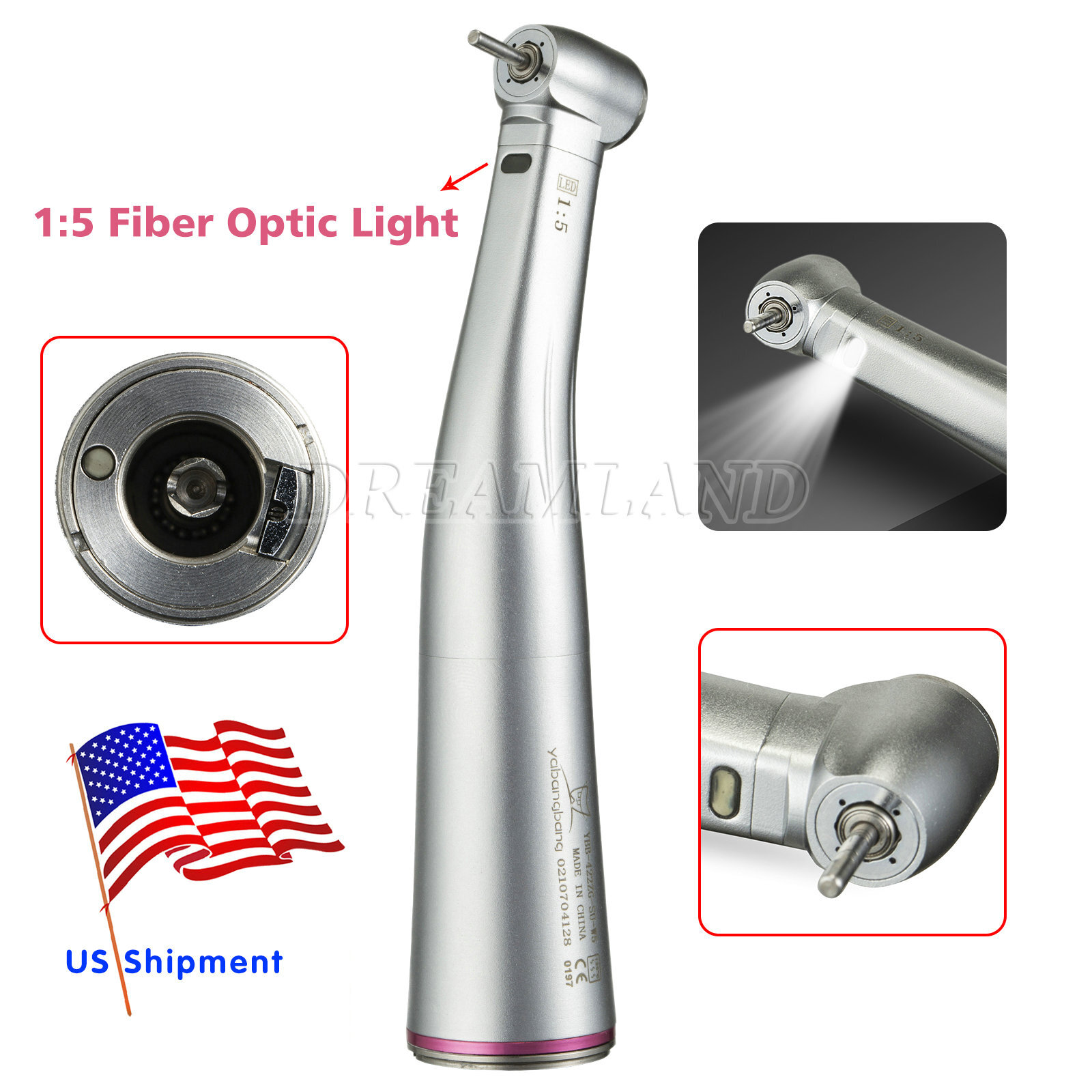 1:5 Electric Attachment – HANDPIECE USA – Fit NSK