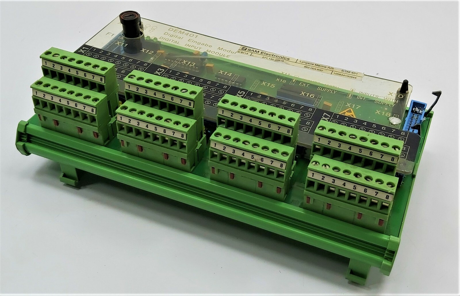 SAM Electronics DEM 401 Digital Input Module C 6115 271.130 432G 5694