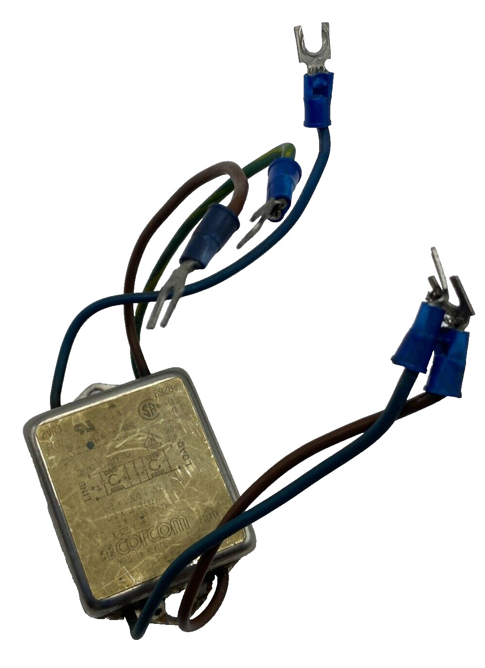 CORCOM 2VR3 POWER LINE FILTER F7197 50-60HZ EMI FILTER🔔