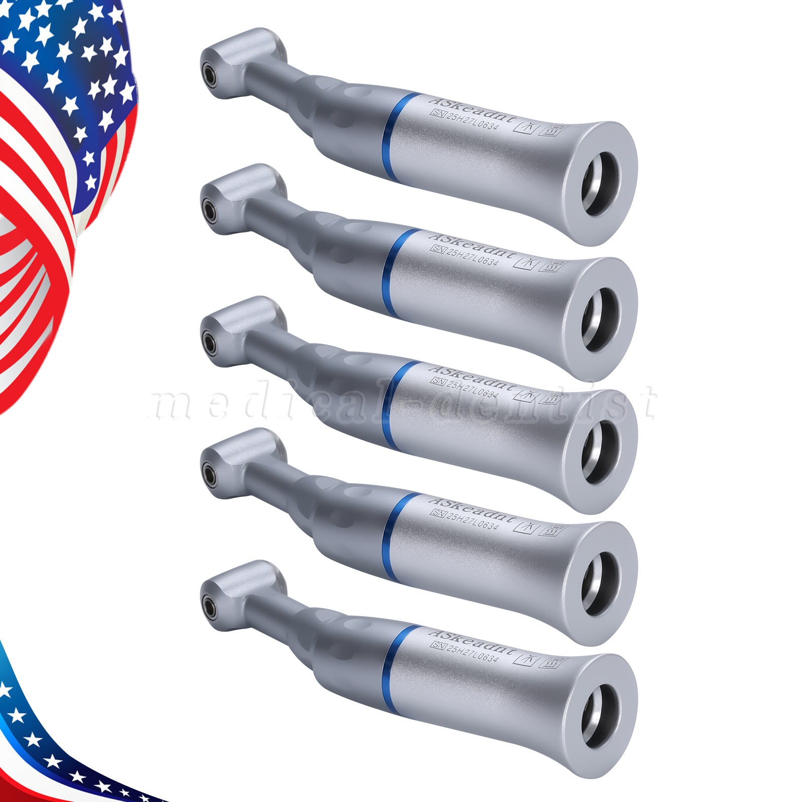 Dental LED Fiber Optic/E-generator High Speed Handpiece Turbine 2/4/6Hole MX
