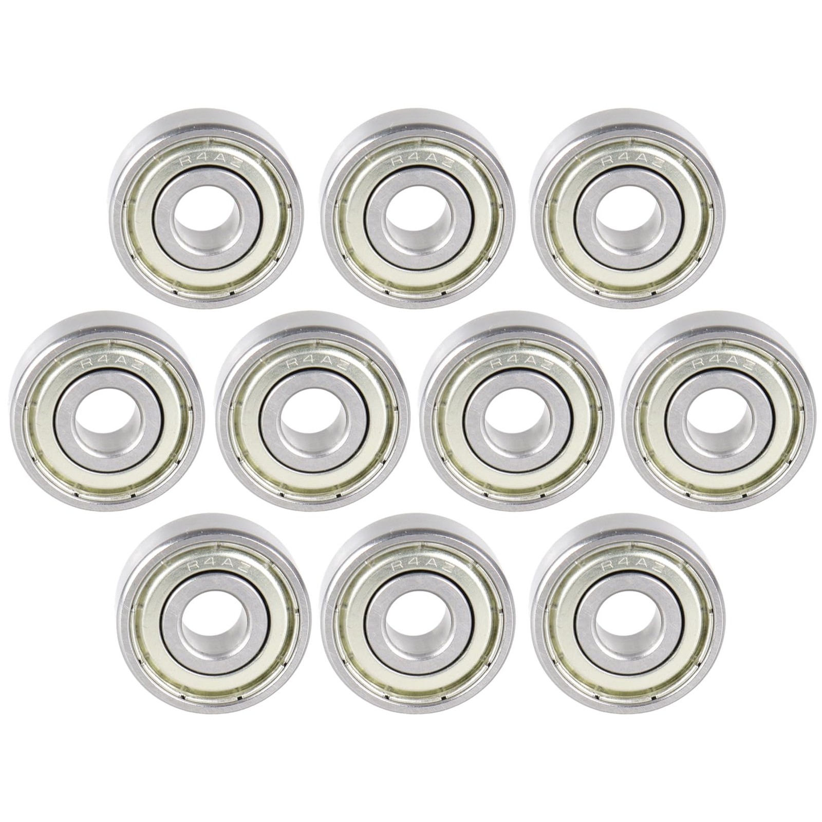 R4AZZ Miniature High Speed Bearing 1/4×3/4×9/32″ Double Metal Seal Z3 10 PCS