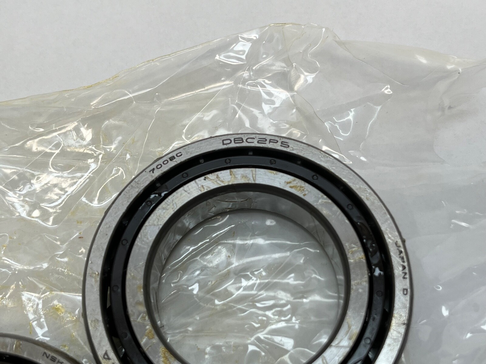 NSK 7008CTYDBC2P5 Bearing 40x68x15 mm 7008C 7008-C-TY-DB-C2-P5 Japan 2 Pcs