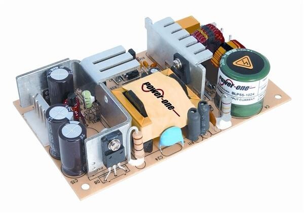 Power-One BLP55-1024 Switching POWER SUPPLY, 55 WATT, 24V, 2.3A