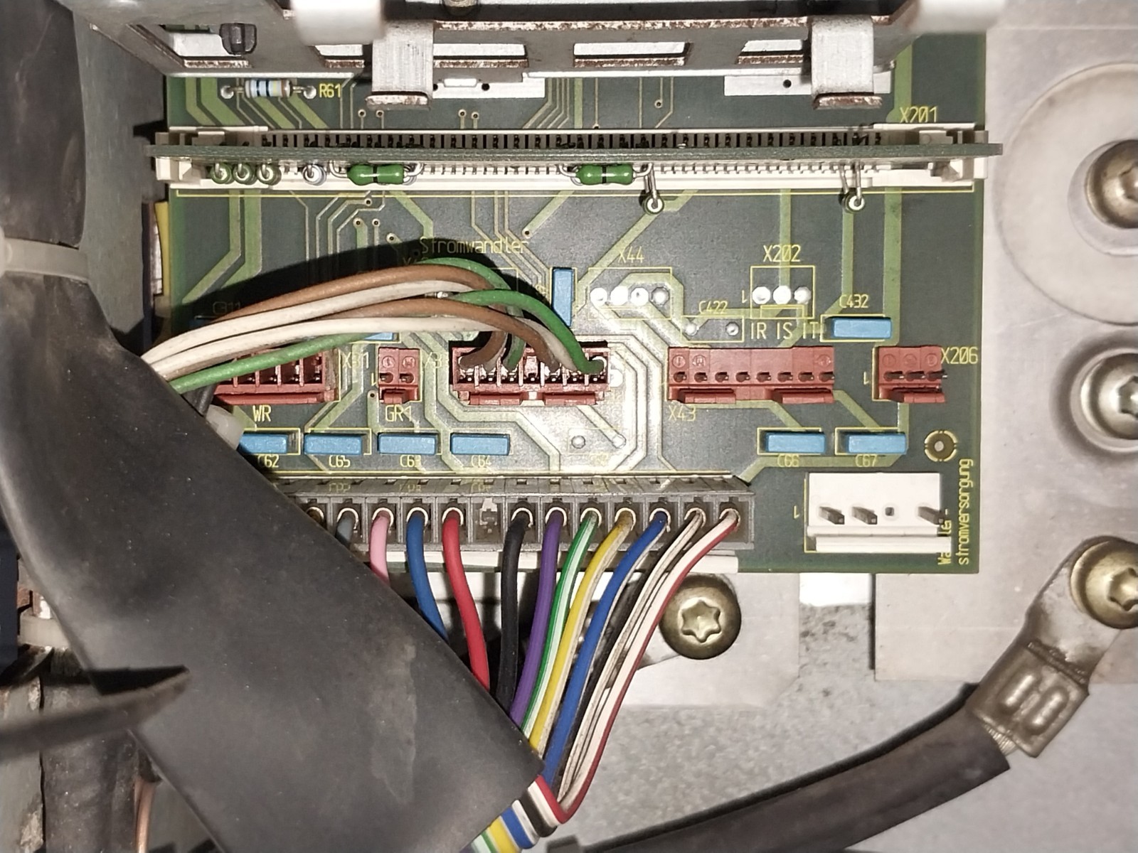 SIEMENS 6SE7031-0TE60-Z Simovert VC DC Inverter DC510-650V 110.0A 6SY7000-0AD74