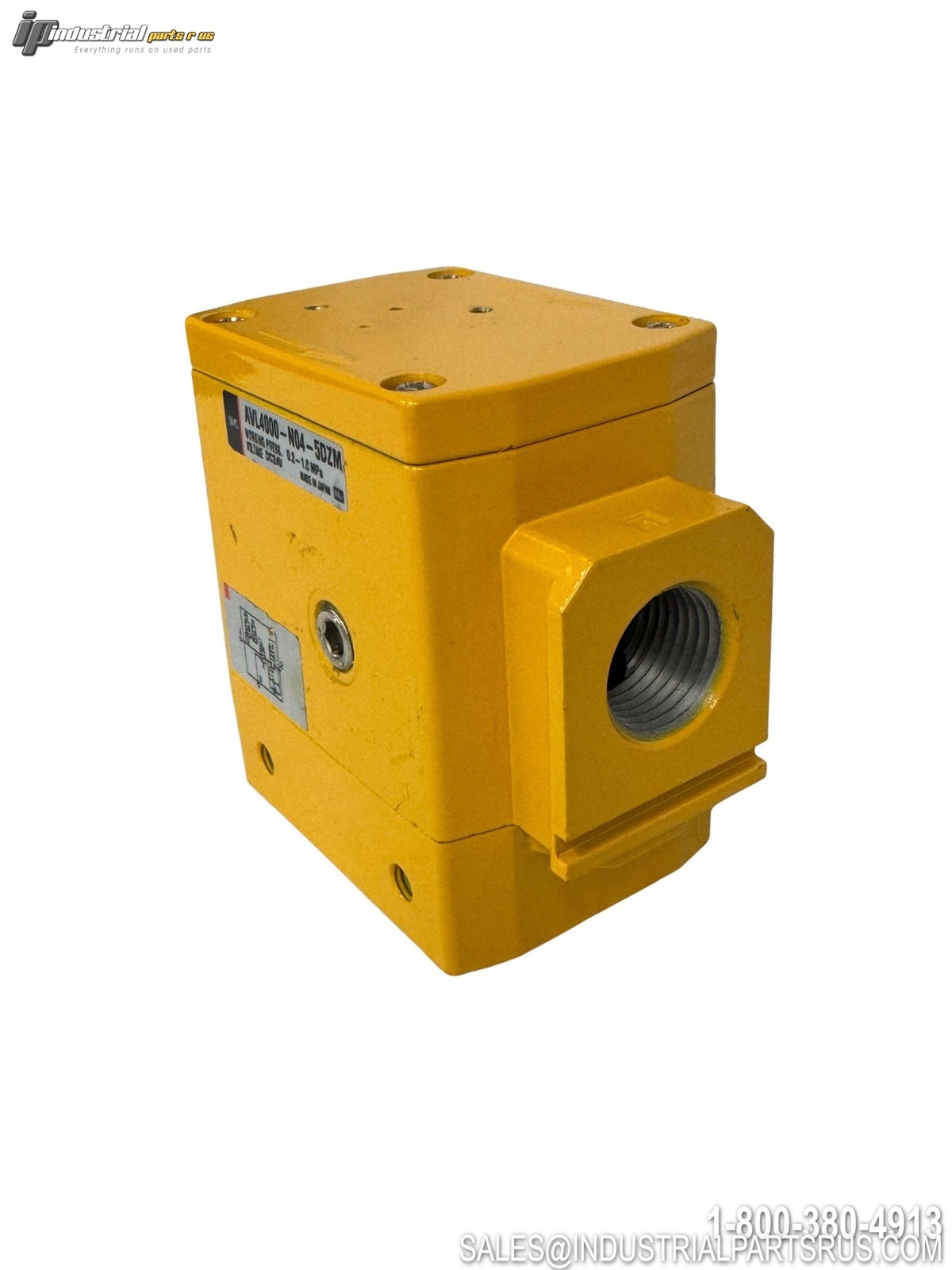 SMC AVL4000-N04-5DZM Soft Start Valve 24VDC 1/2″ NPT 3-Port Lock Out
