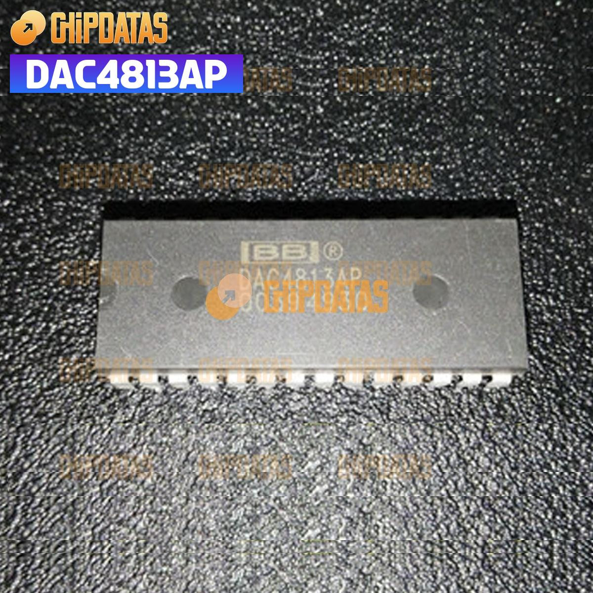 1PCS Burr Brown DAC4813AP PDIP28 QUAD 12-BIT DIGITAL-TO-ANALOG CONVERTER 12-bit