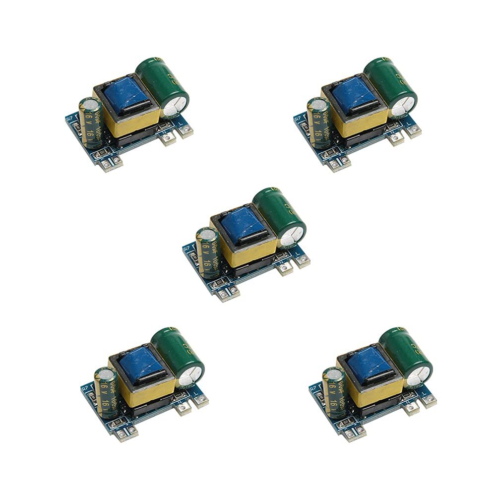 5 Piezas Modulo De Placa De 12 V 300 Ma Mini Ac-dc 110 V 120 V 220 V 230 V A 5