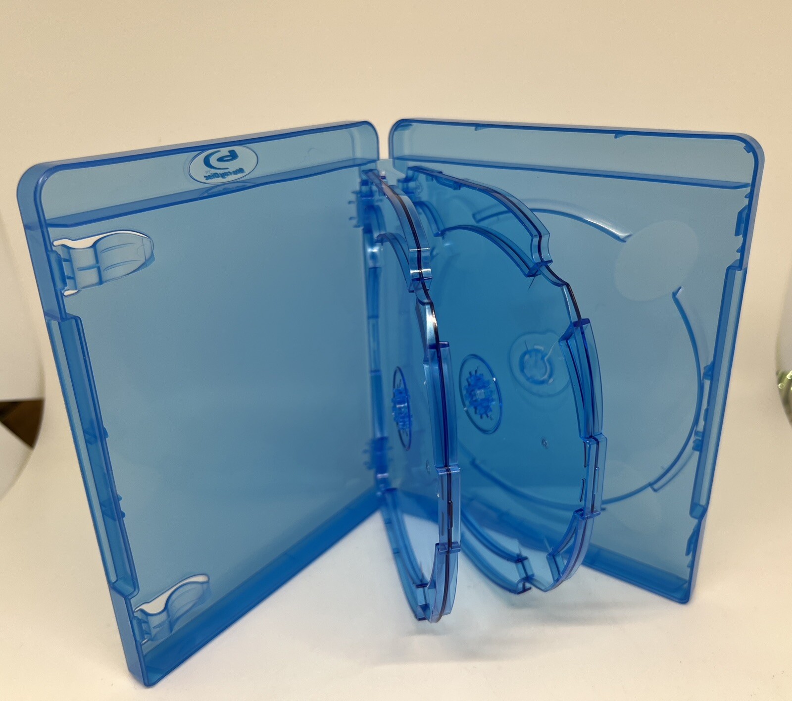 36 PCS NEW Vortex 22mm Blu-ray Case, 6-Disc w/BluRay Logo, VORTEX BLURAY 6-DISC