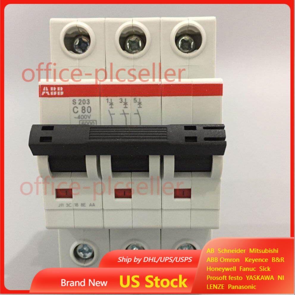 NEW S203-C80 Miniature Circuit Breaker 80-100A ONE Year Warranty US Free TAX