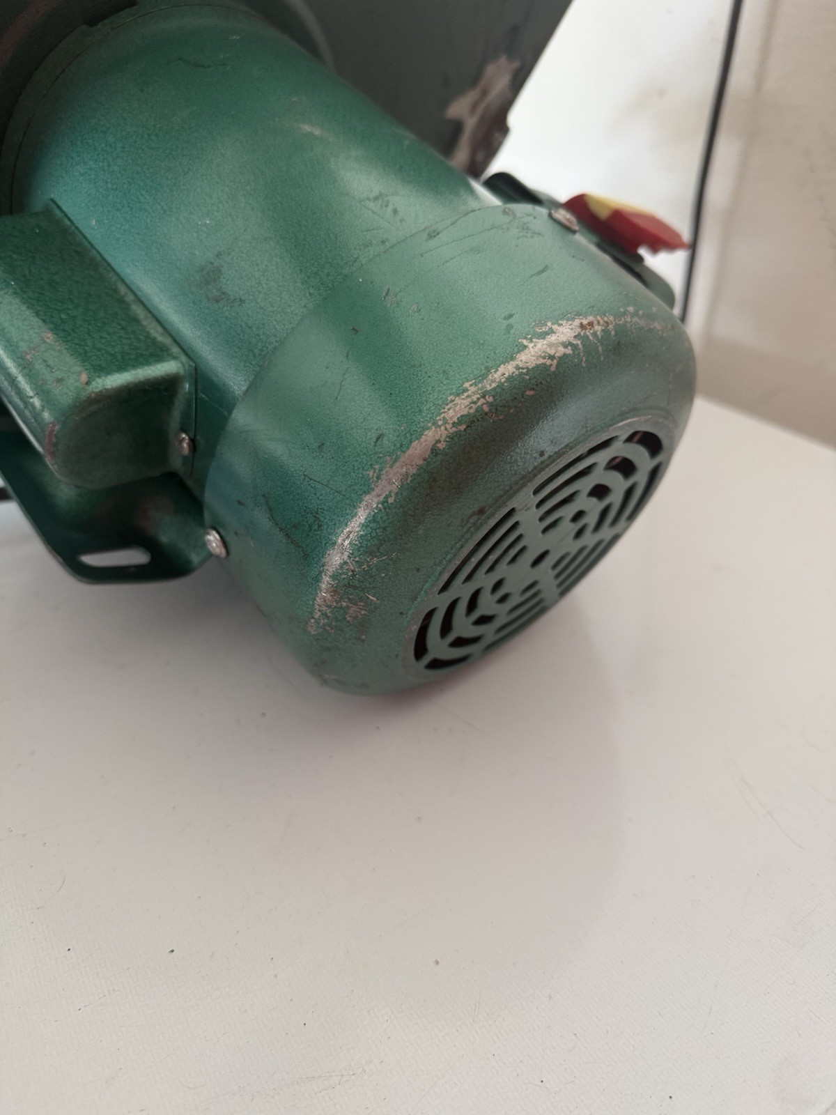 Grizzly 1HP Centrifugal Blower Induction Motor, 120/240V 1-Phase Green