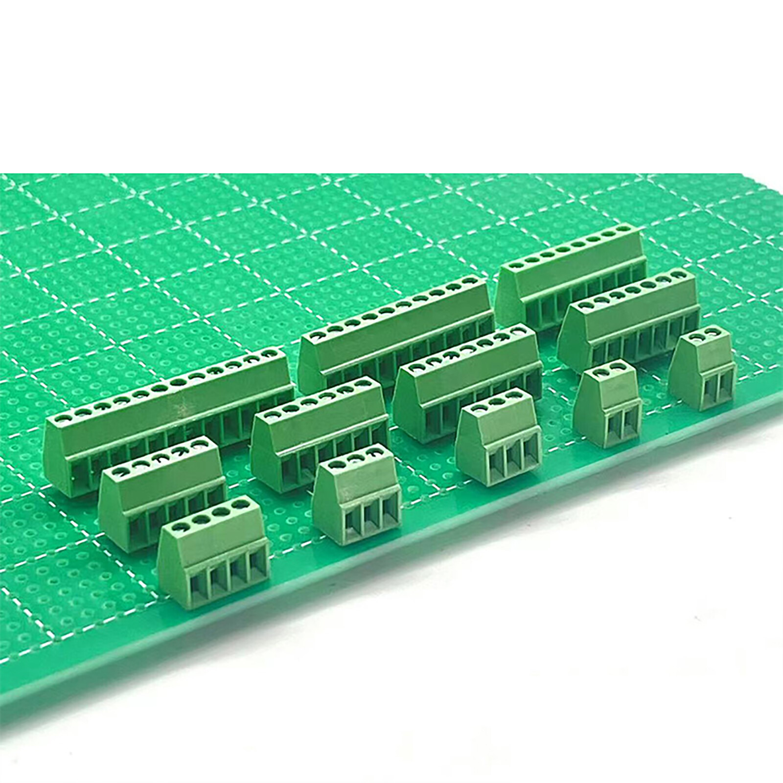 2/3/4/5/6/7/8/9/10/12 Pin 2.54mm Pitch PCB Mount Screw Terminal Block Connector
