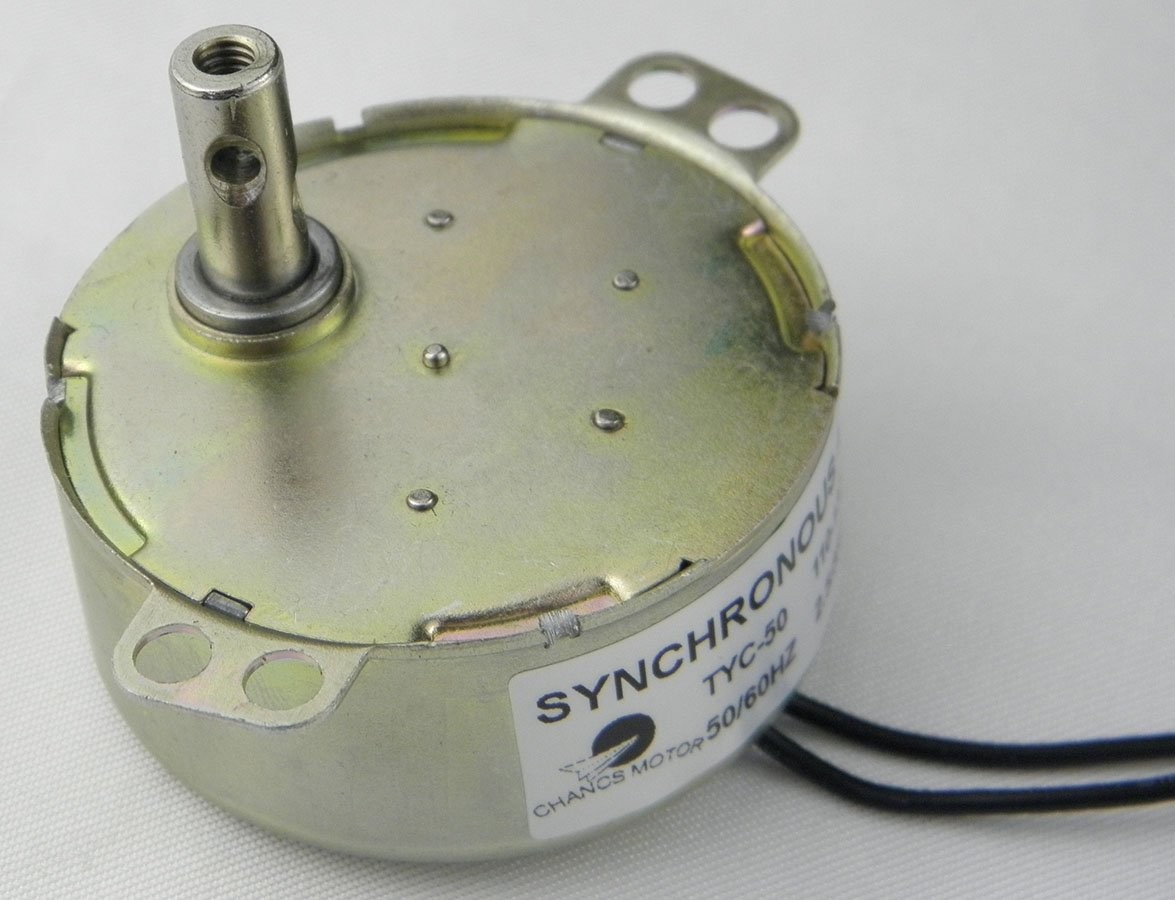 Tyc-50 Small Synchronous Motor Ac 110v 2.5/3rpm 4w 50/60hz Cw/ccw Electric Gear