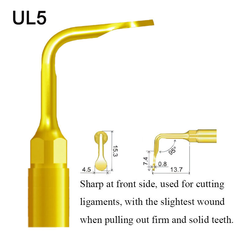 Dental Bone Surgery Tip Ultrasonic Scaler Piezo Surgery Tip For Woodpecker AACS