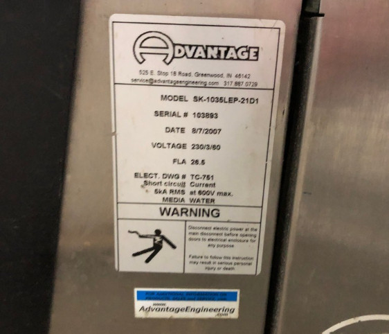 Advantage Sentra Temperature Controller LE Series MN# SK-1035LEZ-21D1 *See Desc*