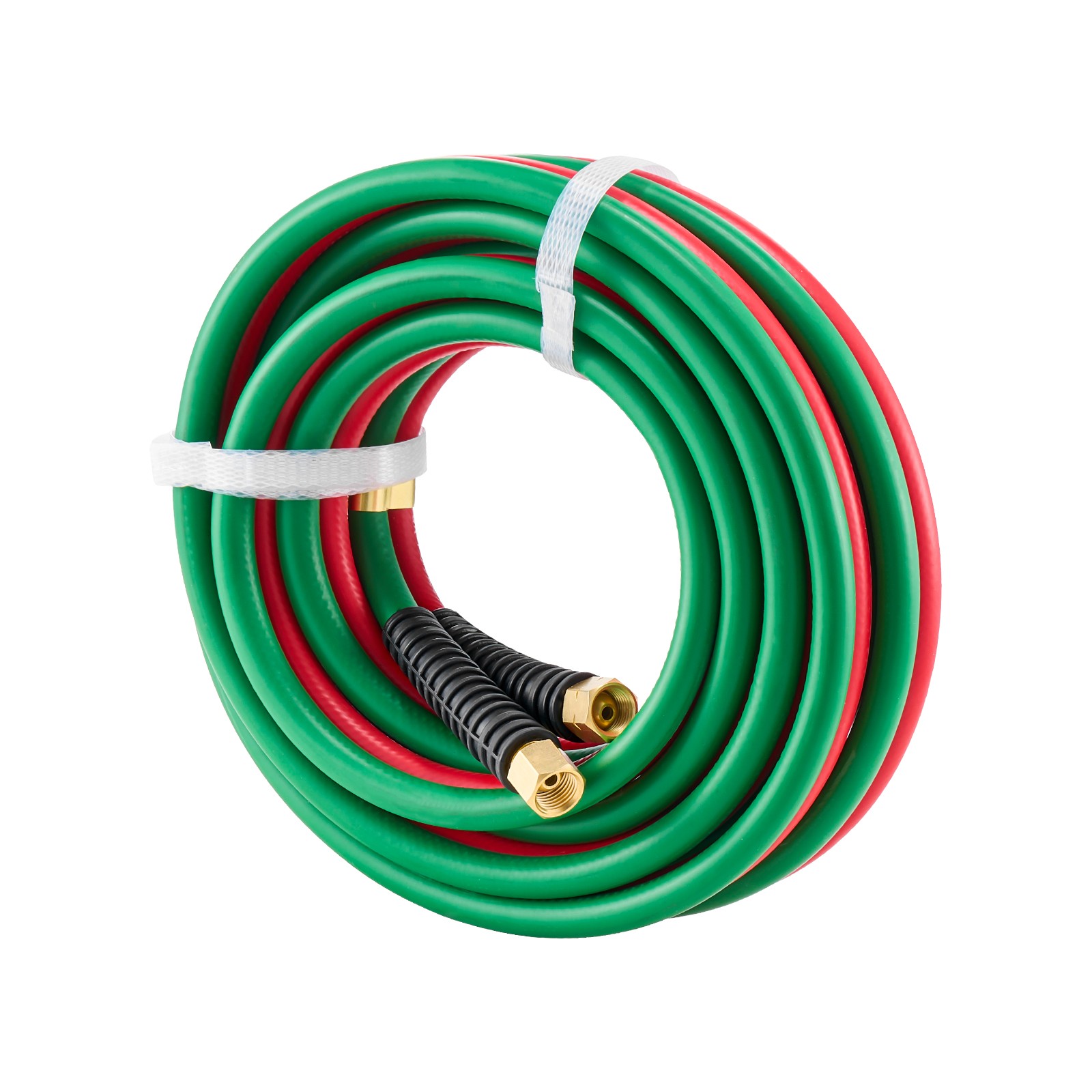 VEVOR Oxygen Acetylene Hose 1/4-Inch x 15FT T Hose 300PSI Max Working Pressure