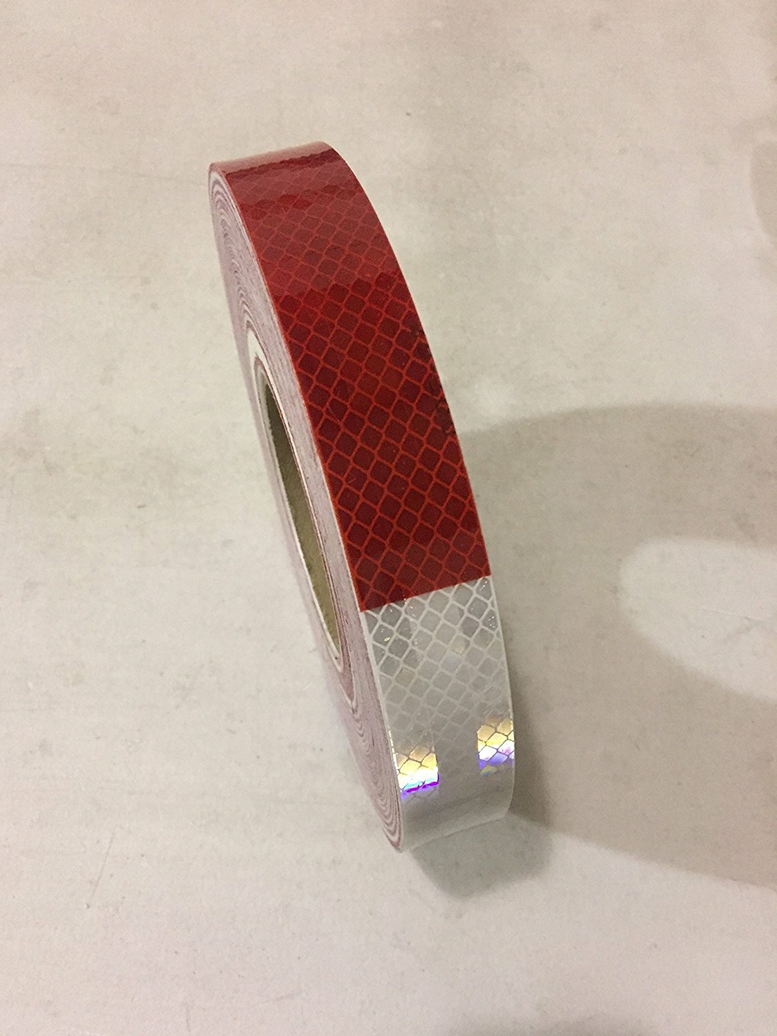 3M 30011 1″ X 50 Yds 6″ Red/6″ White, Diamond Grade Conspicuity Tape Series 983