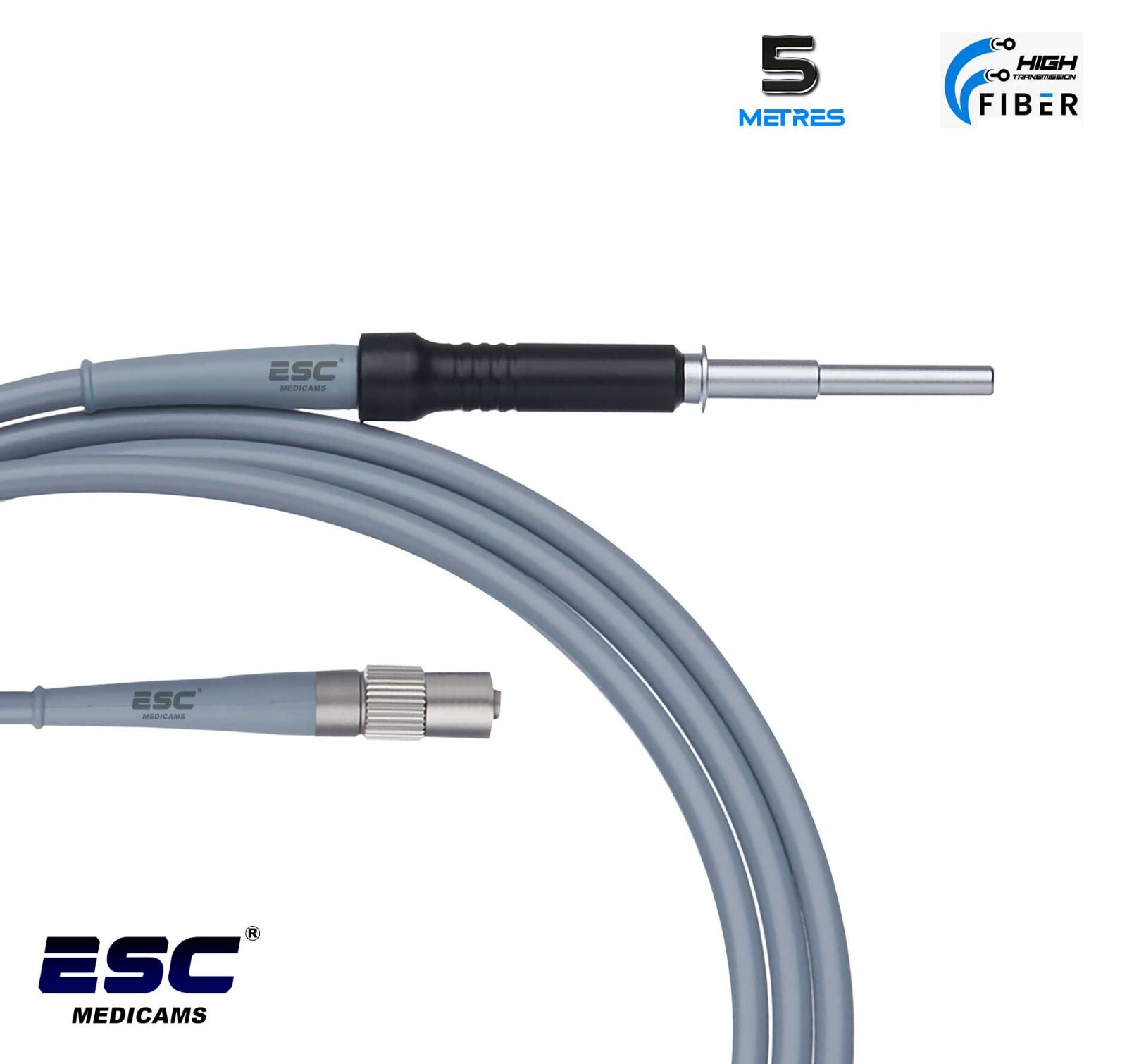 Storz Fiber Optic Cable for Endoscopy Cold LED Light Source 5 Metres Extra Long