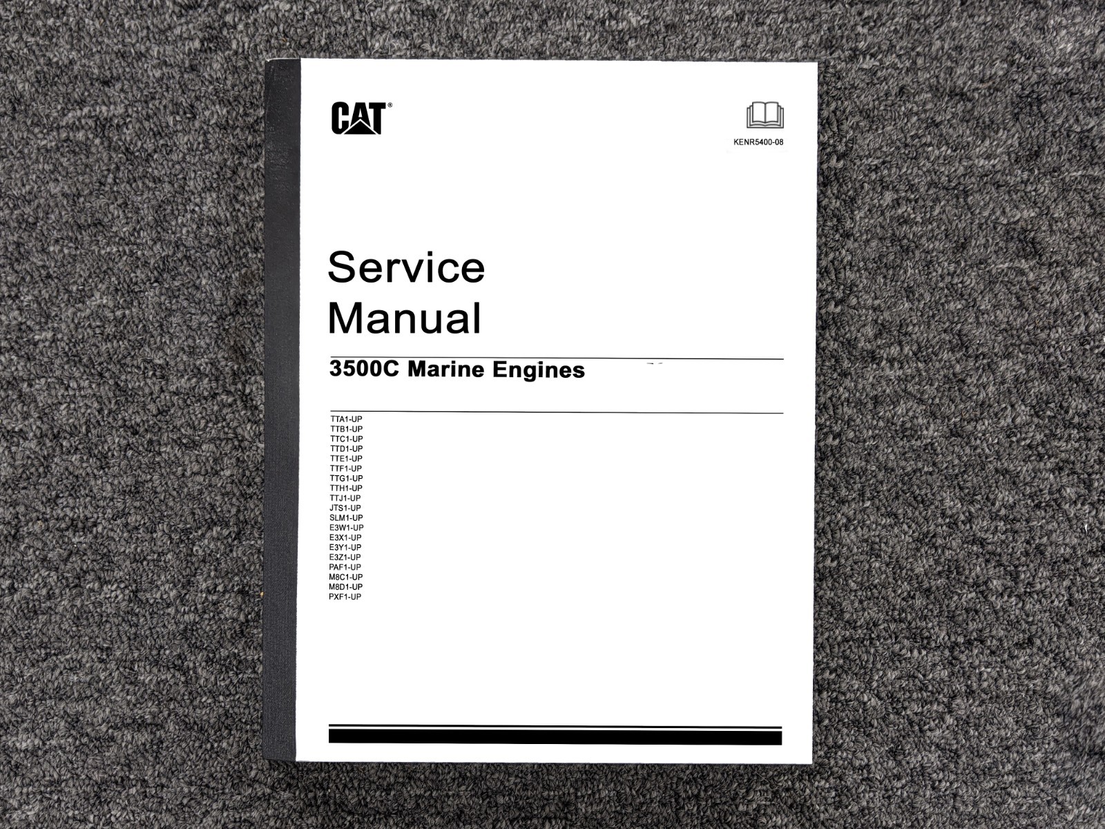 CAT Caterpillar 3500C Marine Engines Shop Service Repair Manual TTA1- TTB1- JTS1