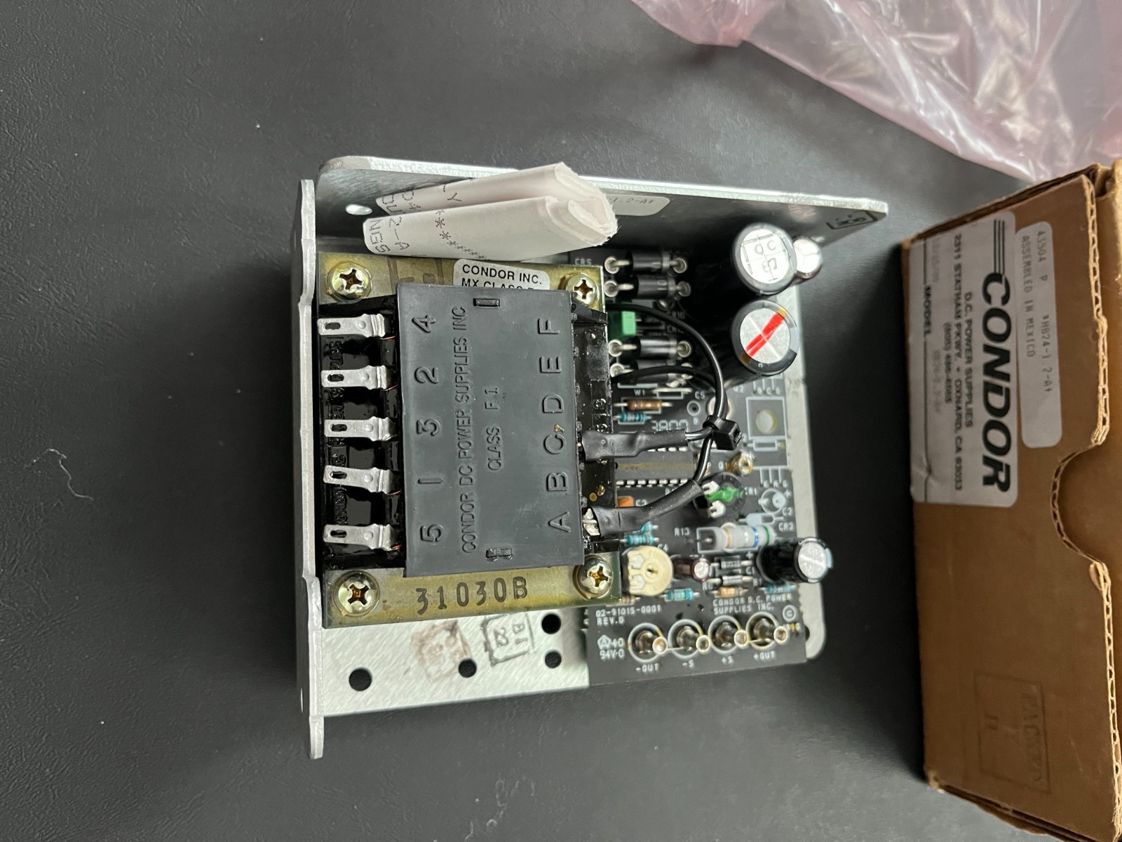 Condor HB24-1.2-A+G Power Supply 24V @ 1.2A NIB