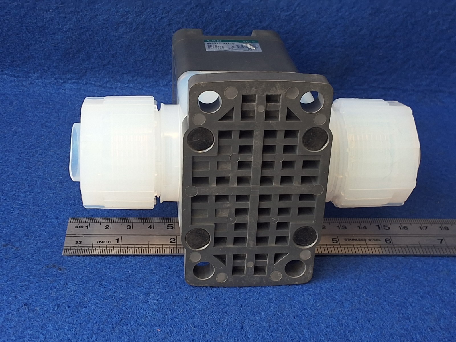 CKD AMD512-X1449 Air Operated Valve for Chemical Liquids 0-0.3 MPa.