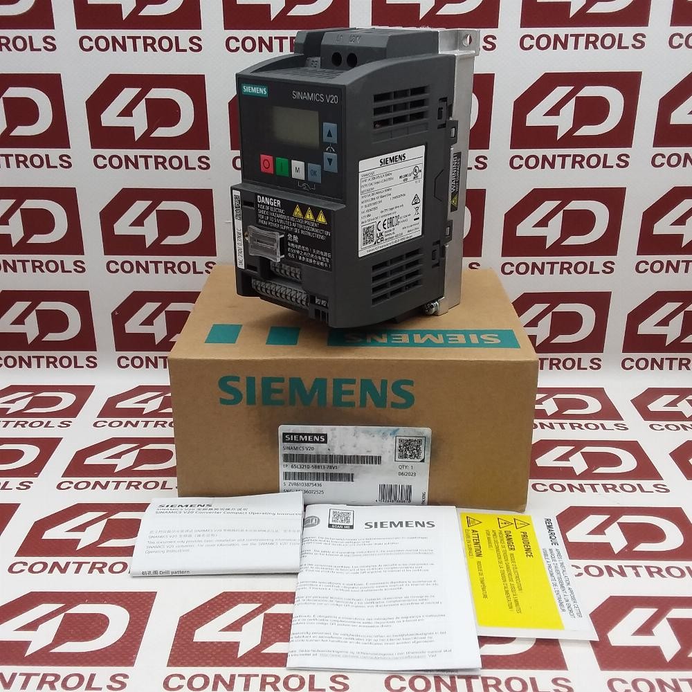6SL3210-5BB13-7BV1 | Siemens | Inverter Drive, 2.3A, 1 Phase, Opened