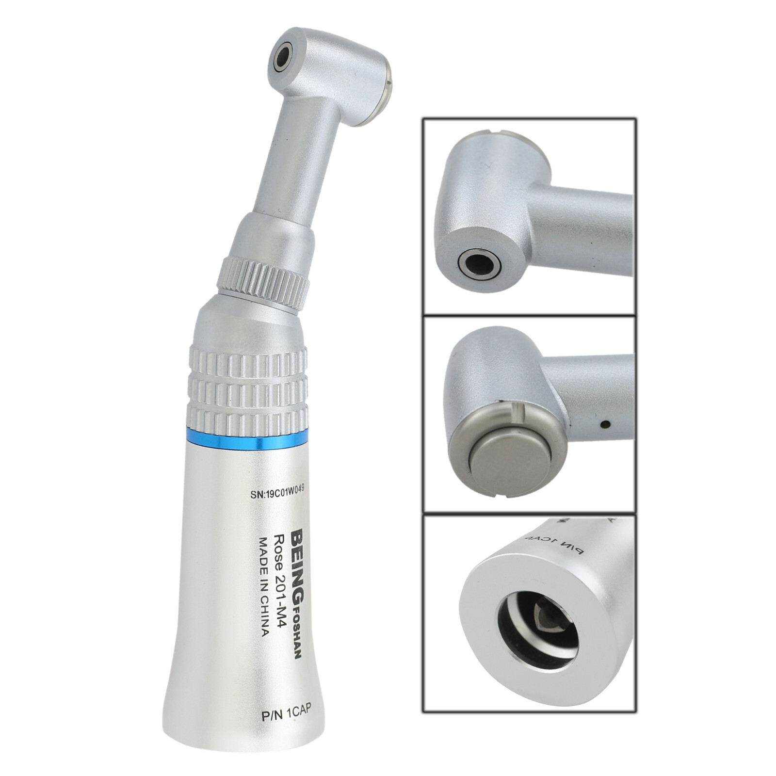 BEING Dental Contra Angle Handpiece 1:1 Slow Low Speed External Water NSK EC