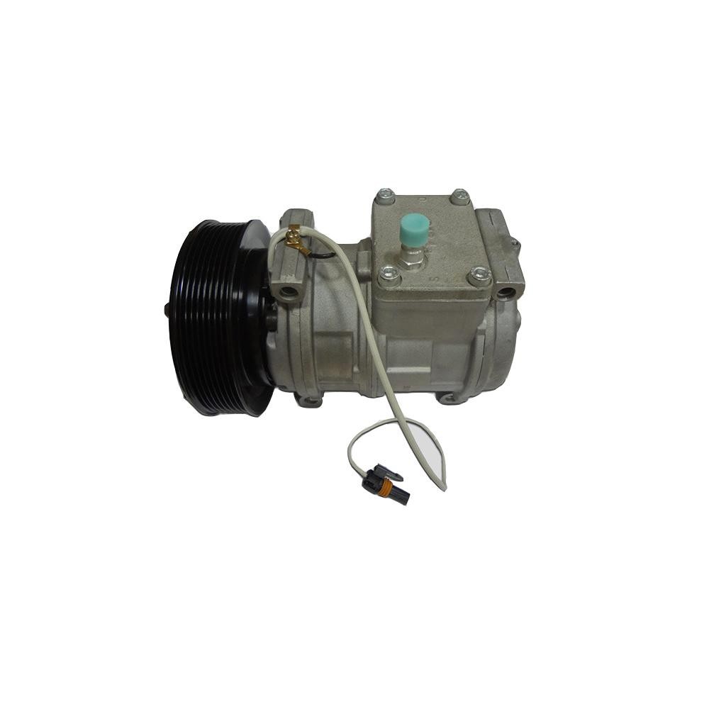 88301095 Nippondenso 10PA17C Compressor, w/ 8 Groove Clutch Fits John Deere