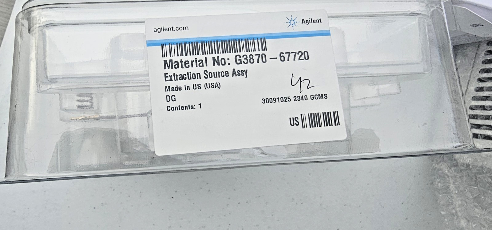 1PC New Agilent G3870-67720 Mass spectrometry ion Source/ Extractor