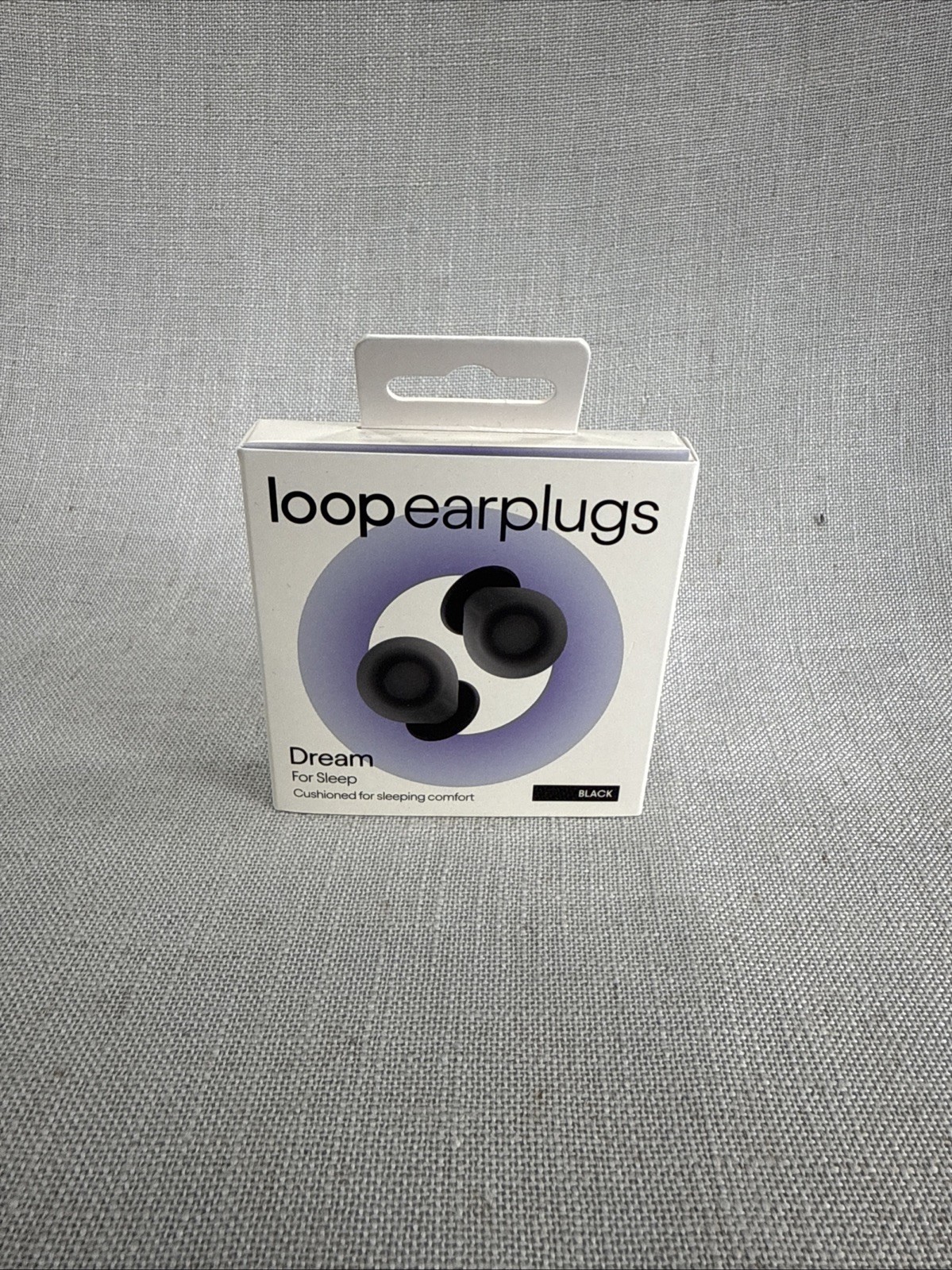 Loop Dream Earplugs for Sleep – (Black) Noise Reduction- Silicone & Foam- Nib