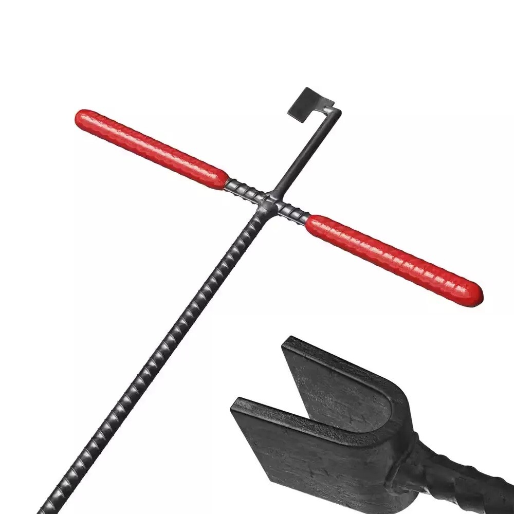 1/2 x 30 In. Water Meter Key with Box Lid Key – Essential Tools for Meter Access