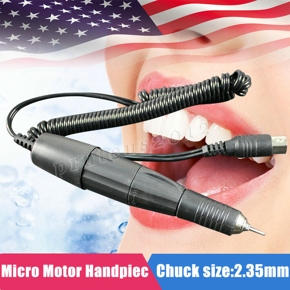 USA Dental Lab Polisher Micro Motor 35K RPM Polishing Handpiece Hand piece