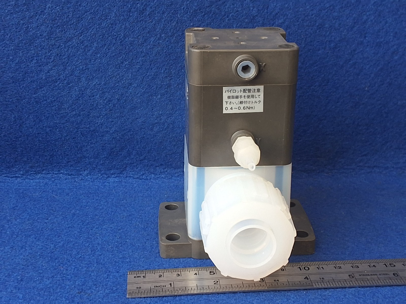 CKD AMD512-X1449 Air Operated Valve for Chemical Liquids 0-0.3 MPa.