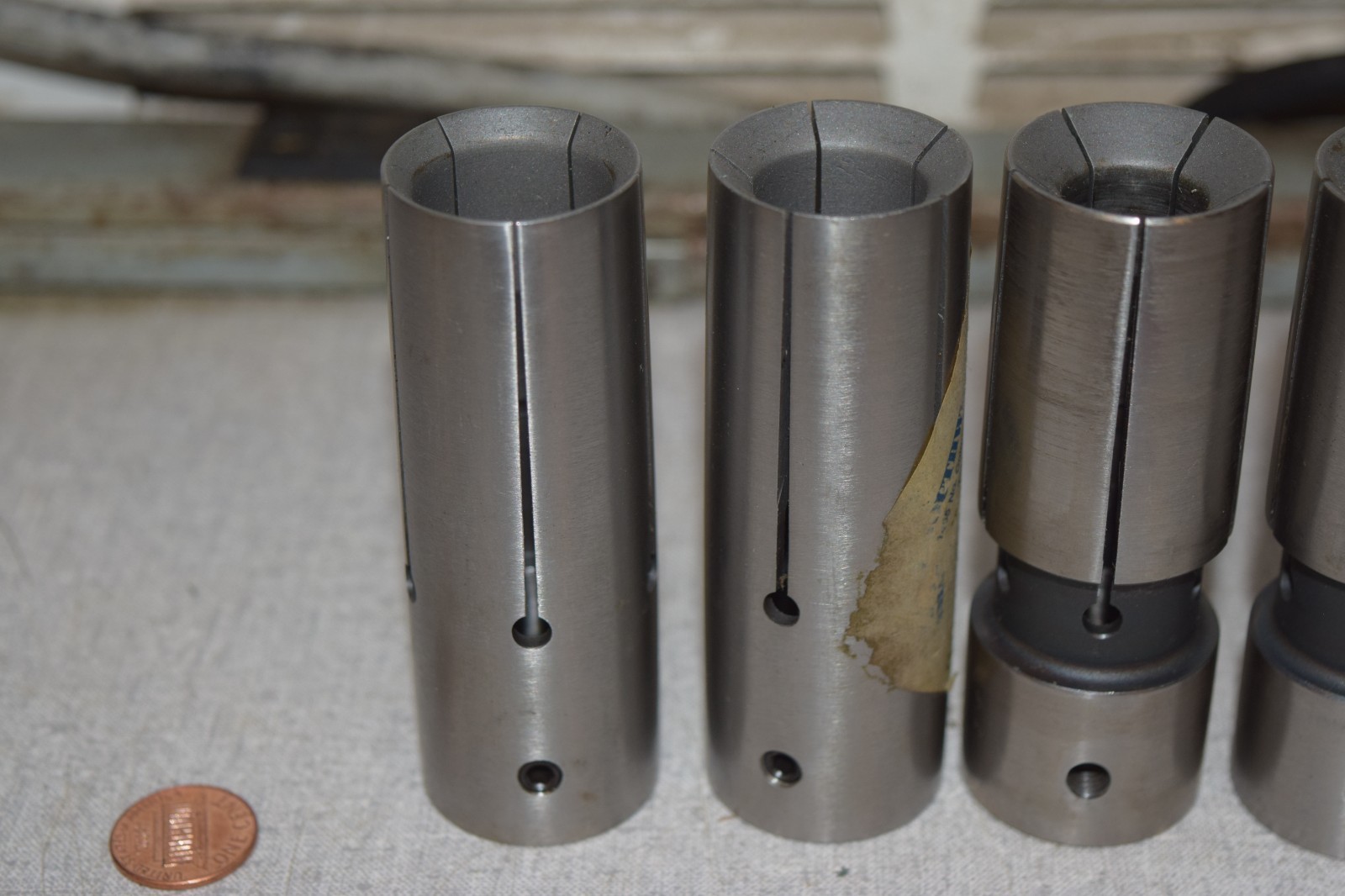 S&M Southwick & Meister 32DL Bar Loader Feeder Collet Collets Lot of 6