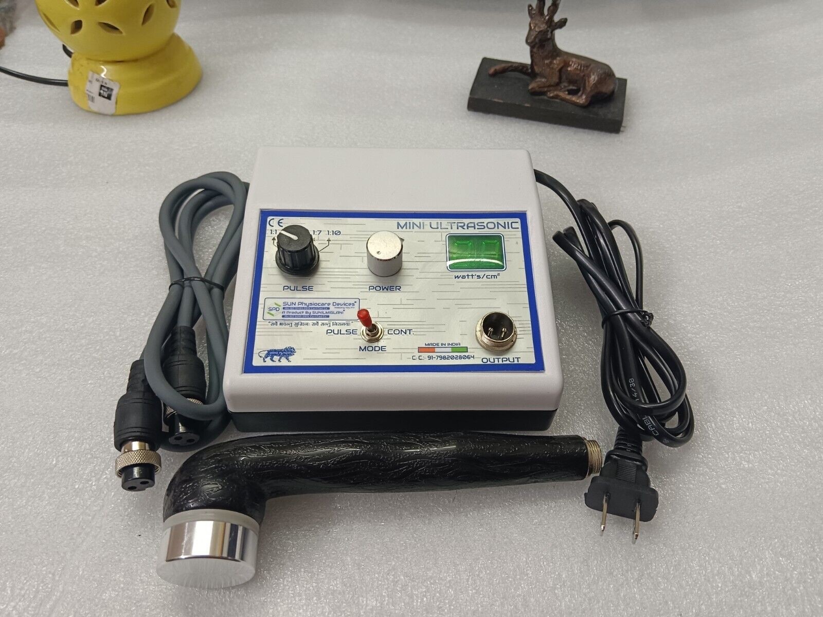 MINI Physiotherapy Machine 1 Mhz Ultrasound Therapy Physical Pain Relief Machine