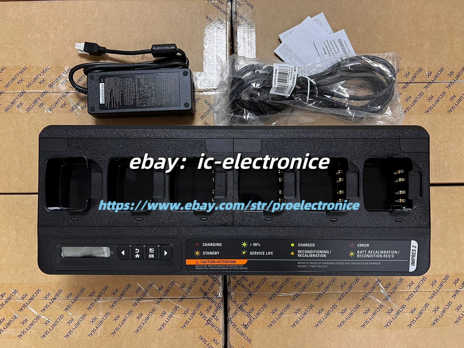 MOTOROLA IMPRES™ 2 Multi-Unit Charger (PMPN4283A)#ic